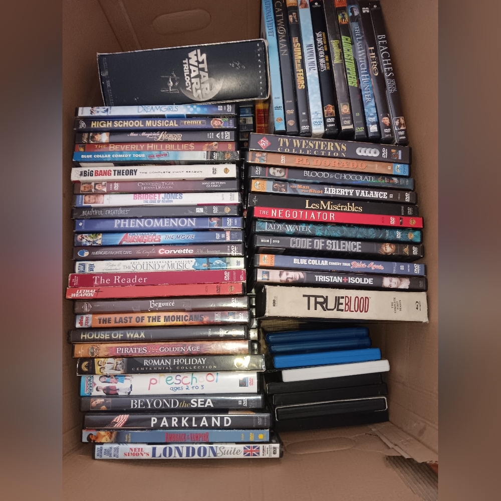 100+Assorted DVD Collection